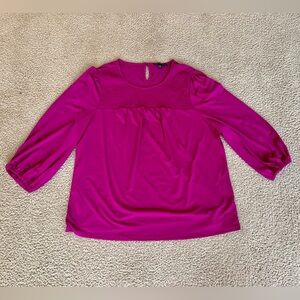 Smocked Yoke Detail Top